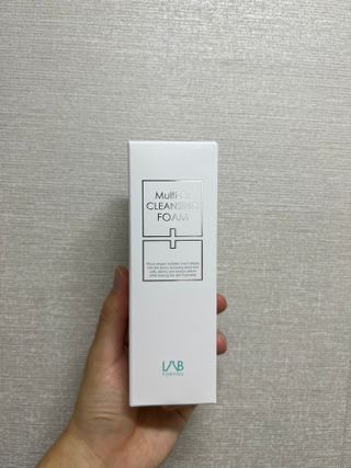 LAB FOR YOU 멀티엑스클렌징폼 — 5점을 준 리뷰어가 2022년 8월 올린 사용 사진