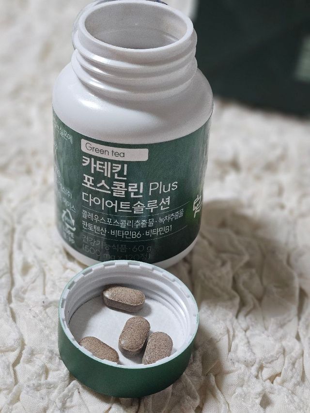 카테킨 포스콜린 Plus 다이어트솔루션 리뷰 사진