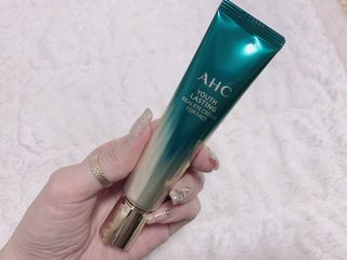 [NEW 탄력유턴 아이크림] AHC 유스 래스팅 리얼 아이크림 포 페이스 — 5점을 준 리뷰어가 2021년 1월 올린 사용 사진