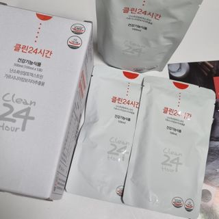 클린24시간 1BOX(5포) + 전용보틀(500ml) — 5점을 준 리뷰어가 2022년 10월 올린 사용 사진