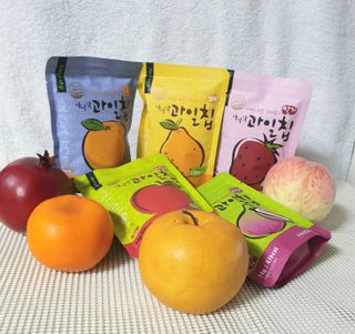 아비삭과일칩 5종 /딸기,사과,배,귤,무화과 5종 — 5점을 준 리뷰어가 2021년 3월 올린 사용 사진