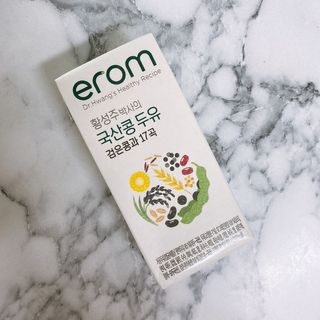 이롬 erom 황성주박사의 국산콩 두유 검은콩과 17곡 — 5점을 준 리뷰어가 2020년 12월 올린 사용 사진