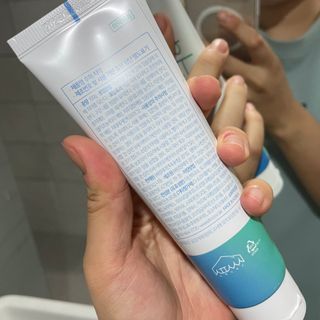 [심폐소생소] 무불소 임산부 천연 치약 — 5점을 준 리뷰어가 2021년 8월 올린 사용 사진