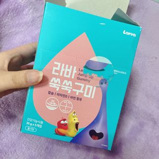 푸름웰니스 라바 쑥쑥구미 36g — 5점을 준 리뷰어가 2022년 4월 올린 사용 사진