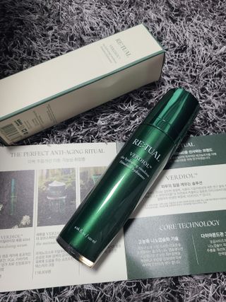 레츄얼 베르디올 더 하이드레이팅 에멀젼 — 5점을 준 리뷰어가 2022년 5월 올린 사용 사진