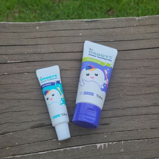 닥터데디스 안심불소 튼튼치약(청포도, 민트 중 택 1) 60g + 여행용 미니 치약 15g — 5점을 준 리뷰어가 2022년 7월 올린 사용 사진