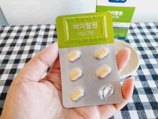 뉴트리션팩토리 비타프렙 바이탈원 종합비타민 멀티비타민 600mg — 5점을 준 리뷰어가 2021년 9월 올린 사용 사진