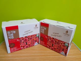 자연에온 유기농 석류 착즙 100mL 10개입 2BOX — 5점을 준 리뷰어가 2020년 12월 올린 사용 사진