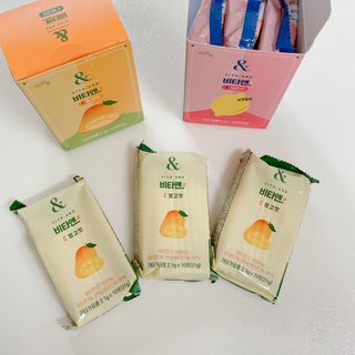 비타앤C 레몬맛, 망고맛 — 3점을 준 리뷰어가 2021년 4월 올린 사용 사진