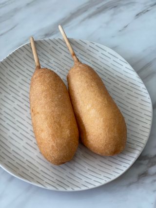 오마뎅 한우핫도그 — 4.5점을 준 리뷰어가 2021년 5월 올린 사용 사진