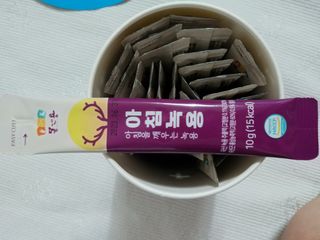 [몸엔용] 전국 이마트 런칭 신상, 아침을 깨우는 녹용 아침녹용 10g x 28포 — 5점을 준 리뷰어가 2021년 7월 올린 사용 사진