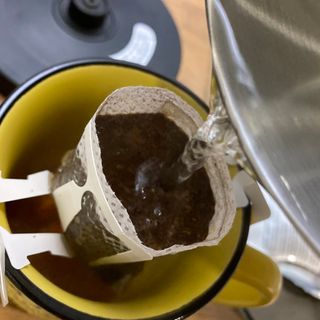 도이퉁 드립백 커피 60g 다크로스트 미디움로스트 — 5점을 준 리뷰어가 2021년 2월 올린 사용 사진