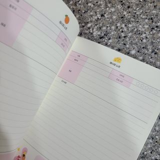 리훈 하밍이와 함께하는 숨은라인찾기 다이어트 플래너 — 4점을 준 리뷰어가 2021년 5월 올린 사용 사진