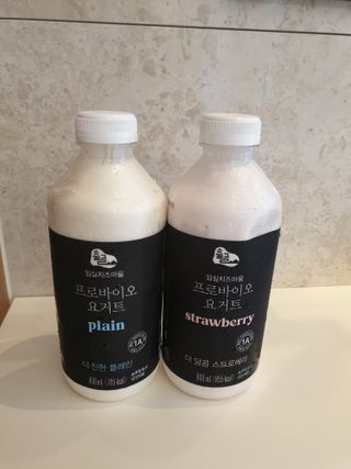 숲골 임실치즈마을 프로바이오 요거트 900ml — 5점을 준 리뷰어가 2021년 8월 올린 사용 사진