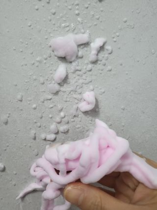 주식회사 권브라더스 [권브라더스] 목욕놀이 필수템, 핑키공주 유아버블클렌저 300ml 대용량 몽글몽글 구름 속 딸기향 — 5점을 준 리뷰어가 2022년 1월 올린 사용 사진