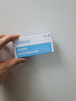 렌시스 LENSSIS [ 렌시스 ] 인생정착템 , 영롱한 매력이 있는 ＃에일린시리즈 1개월용 ｜ 4컬러 중 택1 ｜ — 5점을 준 리뷰어가 2021년 4월 올린 사용 사진
