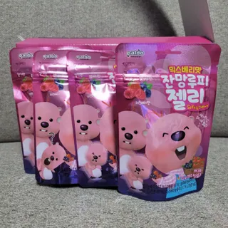 [팔도] 잔망루피젤리 믹스베리맛 42g 8개 — 5점을 준 리뷰어가 2022년 1월 올린 사용 사진