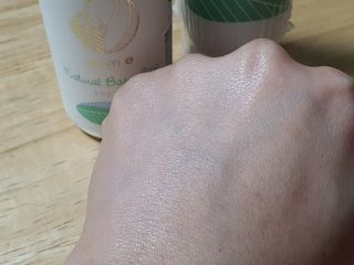 mom e 맘이 내추럴 베이비 케어 크림+바디오일 — 4.5점을 준 리뷰어가 2021년 1월 올린 사용 사진