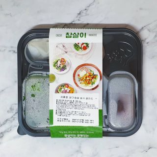 참살이도시락 작심삼일 샐러드도시락 3개 맛보기 새벽배송 또는 택배배송 — 5점을 준 리뷰어가 2021년 7월 올린 사용 사진