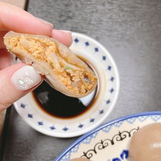 굽네몰 [굽네] 닭가슴살 만두 3종 9팩 — 5점을 준 리뷰어가 2021년 9월 올린 사용 사진