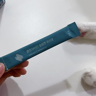 클린24시간 슬림앤유산균 1박스 (3.5g X 15포) — 5점을 준 리뷰어가 2022년 7월 올린 사용 사진