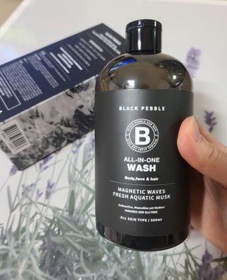블랙페블 올인원 워시 마그네틱 웨이브 500ml — 5점을 준 리뷰어가 2021년 5월 올린 사용 사진