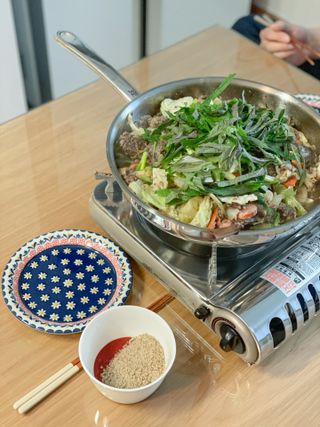 [풀무원] 자연은맛있다 정면, 백면, 홍면  세트 — 5점을 준 리뷰어가 2021년 4월 올린 사용 사진