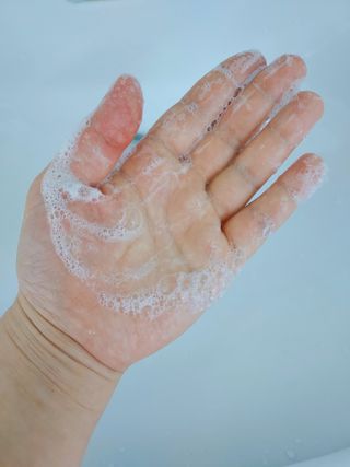 블랙페블 남성청결제 올인원 바디워시 클린 웨이브 — 5점을 준 리뷰어가 2021년 5월 올린 사용 사진