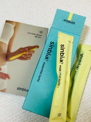 신비애(sinbiae) [신비애] 에센셜 락토 7개입 — 5점을 준 리뷰어가 2022년 9월 올린 사용 사진