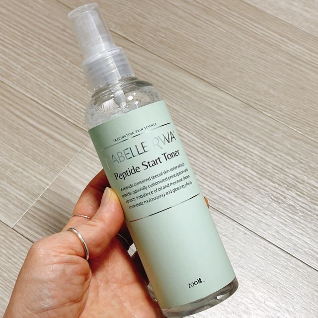 이사벨르와 펩타이드 스타트 토너 200ml 대용량 에센스토너 리뷰 사진