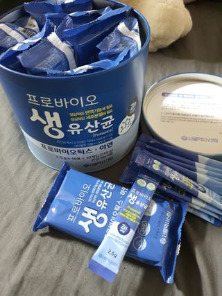서울약사신협_프로바이오생유산균_2.5G x 100포 — 5점을 준 리뷰어가 2021년 2월 올린 사용 사진
