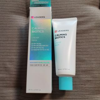 리더스코스메틱 리더스 카밍 바이오틱스 크림 마스크 — 4점을 준 리뷰어가 2021년 5월 올린 사용 사진