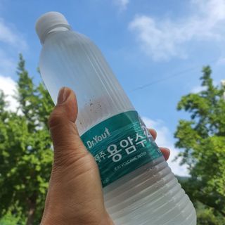 닥터유 제주용암수 닥터유 용암수 — 5점을 준 리뷰어가 2021년 7월 올린 사용 사진