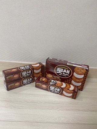 롯데제과 롯샌 카페크런치 — 5점을 준 리뷰어가 2021년 10월 올린 사용 사진