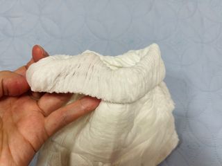 마더케이 처음 화이트라벨 팬티기저귀 — 5점을 준 리뷰어가 2021년 10월 올린 사용 사진