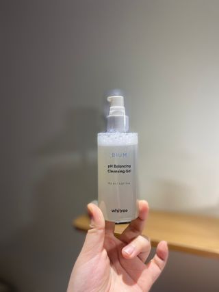 화이트리 비움 약산성 클렌징젤 ,마일드 필링젤 세트 — 3.5점을 준 리뷰어가 2021년 2월 올린 사용 사진
