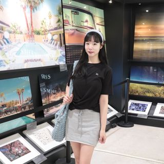 더그린랩 WOMEN TWIST MODAL SHORT SLEEVE — 5점을 준 리뷰어가 2023년 6월 올린 사용 사진