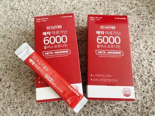 메타아르기닌 GC녹십자웰빙 메타 아르기닌 6000 플러스 오르니틴 — 5점을 준 리뷰어가 2022년 6월 올린 사용 사진