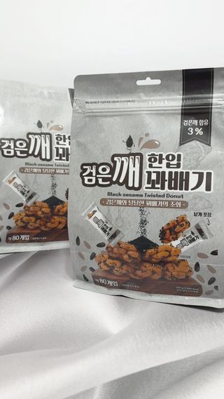 유앤아이트레이드 [릴스용] 한입 꽈배기 520g x 3종 (허니, 검은깨, 땅콩) 3개중1종을 랜덤발송(2개제공) — 5점을 준 리뷰어가 2025년 2월 올린 사용 사진