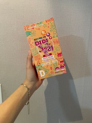 다나음 180도 칼슘젤리+아연면역젤리 — 5점을 준 리뷰어가 2021년 12월 올린 사용 사진