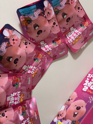 [팔도] 잔망루피젤리 믹스베리맛 42g 8개 — 4.5점을 준 리뷰어가 2022년 2월 올린 사용 사진