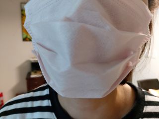 프레이즈코스메틱스 [KC인증] 벨라 어린왕자 한지마스크 [베이지,핑크] — 5점을 준 리뷰어가 2021년 2월 올린 사용 사진