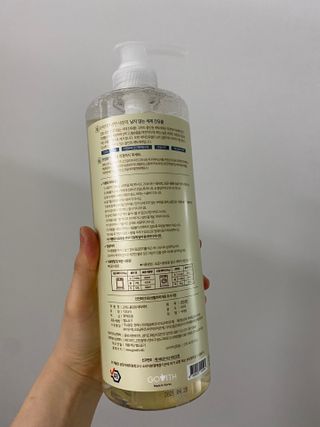고위드올인원 세탁세제 1000ml — 4점을 준 리뷰어가 2021년 5월 올린 사용 사진