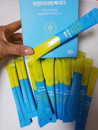 메디포스트 모비타 바디코드 식이섬유 차전자피에 빠지다 30포 — 5점을 준 리뷰어가 2023년 1월 올린 사용 사진