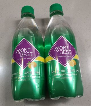 몽베스트 Montbest with Sparkling water Lemon OR Lime 20병(랜덤) — 5점을 준 리뷰어가 2022년 5월 올린 사용 사진