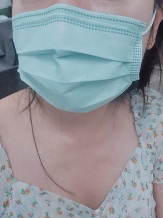 에어에이드 컬러 덴탈 마스크 — 5점을 준 리뷰어가 2021년 8월 올린 사용 사진
