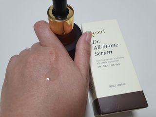 렉스리 닥터 올인원 세럼 Rexri Dr.All-in-one Serum — 5점을 준 리뷰어가 2021년 9월 올린 사용 사진
