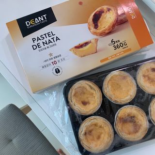디앙뜨 포르투갈 에그타르트 오리지널 맛+패션후르츠 맛 중 택1 — 5점을 준 리뷰어가 2021년 8월 올린 사용 사진