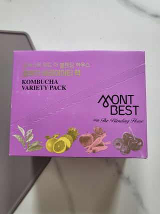 몽베스트 위드더 블랜딩 하우스 콤부차 _ 버라이어티팩 — 4.5점을 준 리뷰어가 2023년 4월 올린 사용 사진