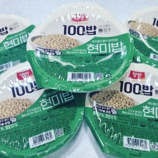 [구매평]양반 동원 양반 100밥 현미밥, 130g, 12개 — 5점을 준 리뷰어가 2025년 5월 올린 사용 사진